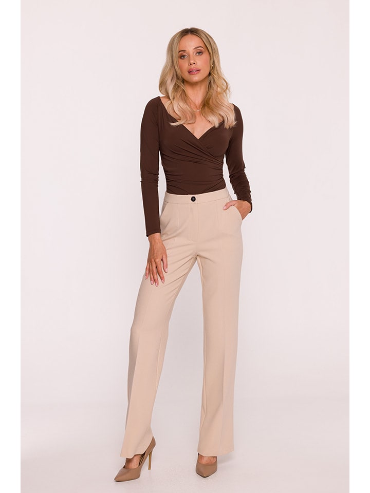 Nohavice Stylove Beige 4403307 Marlenehose in Beige - 3