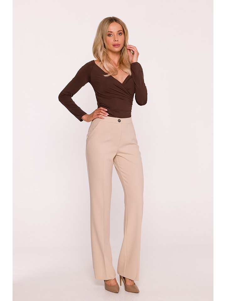 Nohavice Stylove Beige 4403307 Marlenehose in Beige - 5