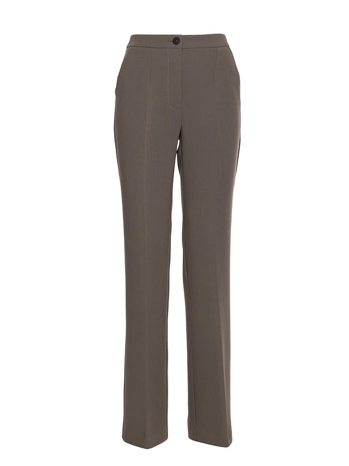 Nohavice Stylove Khaki 398078 Marlenehose in Khaki - 5