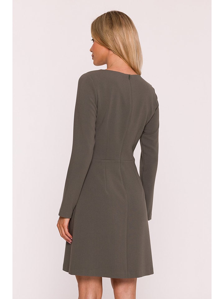 Šaty Stylove Khaki 7819964 Kleid in Khaki - 2