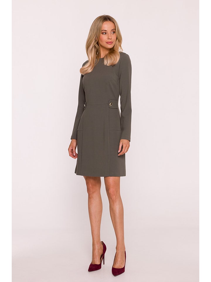 Šaty Stylove Khaki 7819964 Kleid in Khaki - 3