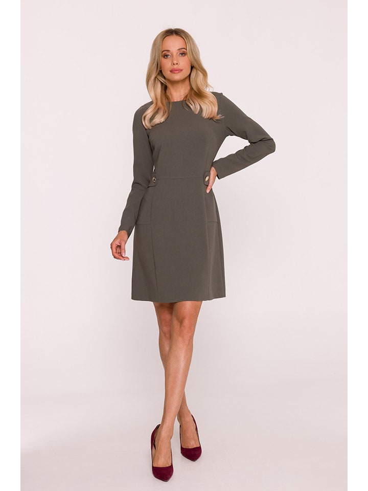 Šaty Stylove Khaki 7819964 Kleid in Khaki - 4