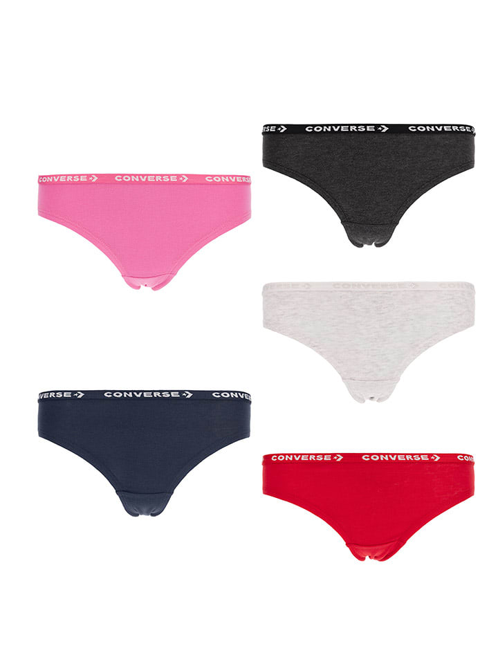 Converse Bunt 386657 5er-Set: Slips in Bunt - 1