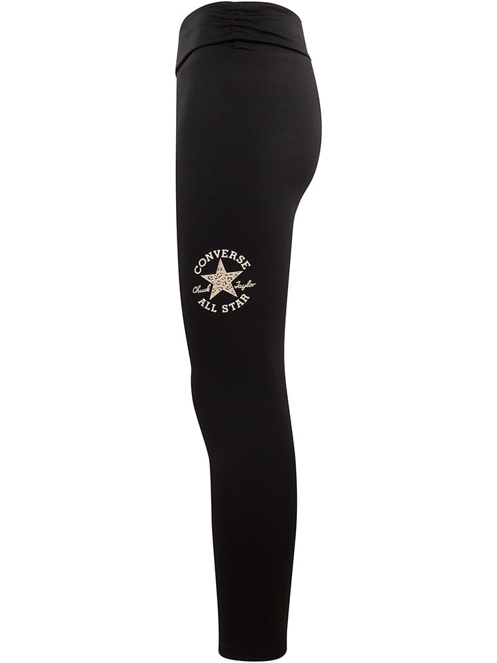 Legíny Converse Schwarz 3886441 Leggings in Schwarz - 2