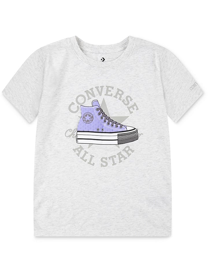 Tričko Converse Grau 9990888 Shirt in Grau - 1