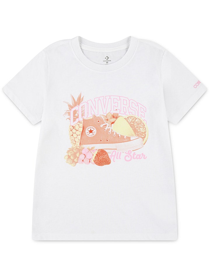 Tričko Converse Weiß 4675330 Shirt in Weiß - 1