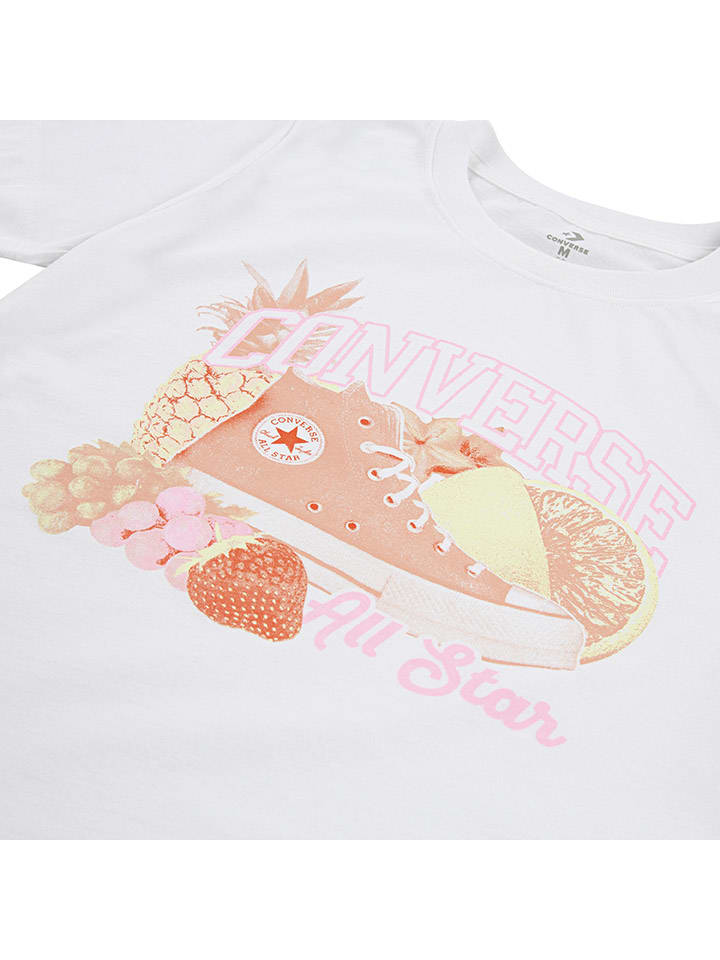 Tričko Converse Weiß 4675330 Shirt in Weiß - 3