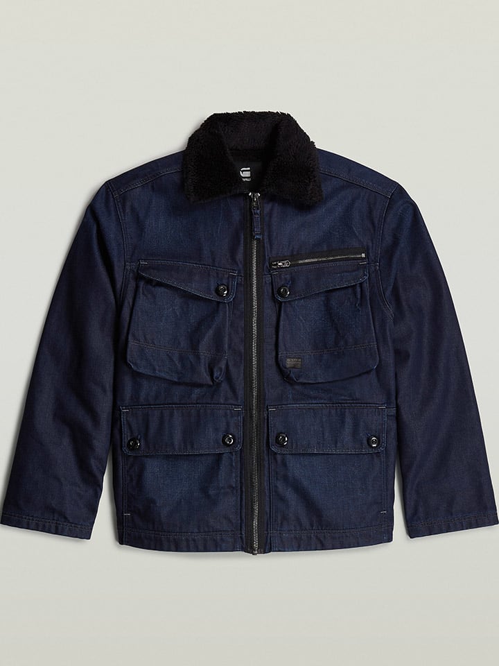 Bunda G-Star Dunkelblau 1998594 Jeansjacke in Dunkelblau - 4
