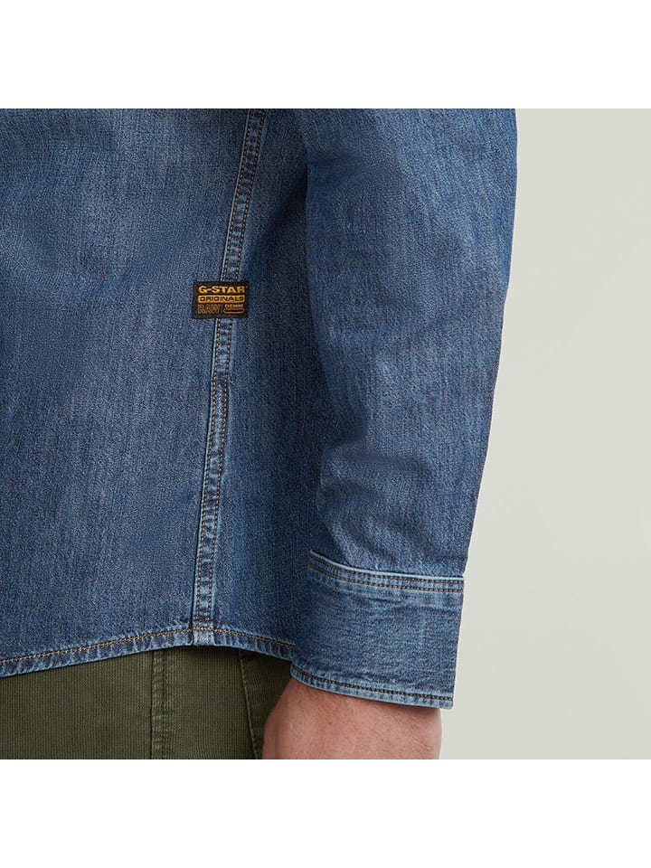 Košeľa G-Star Blau 3521067 Jeanshemd - Slim fit - in Blau - 5