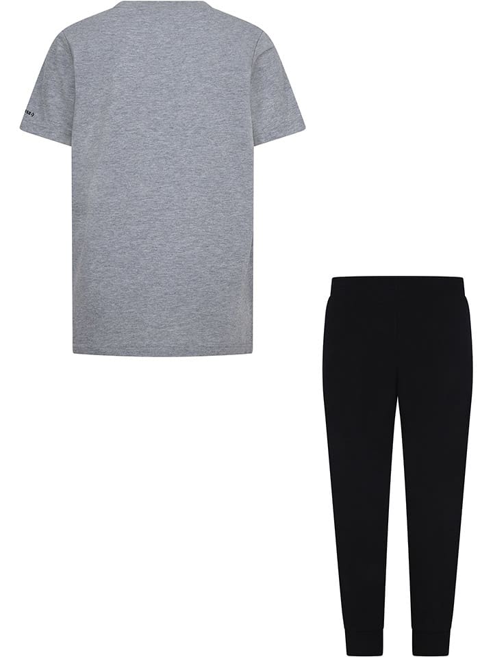 Tričko Converse Grau/ Schwarz 8579074 2tlg. Outfit in Grau/ Schwarz - 4