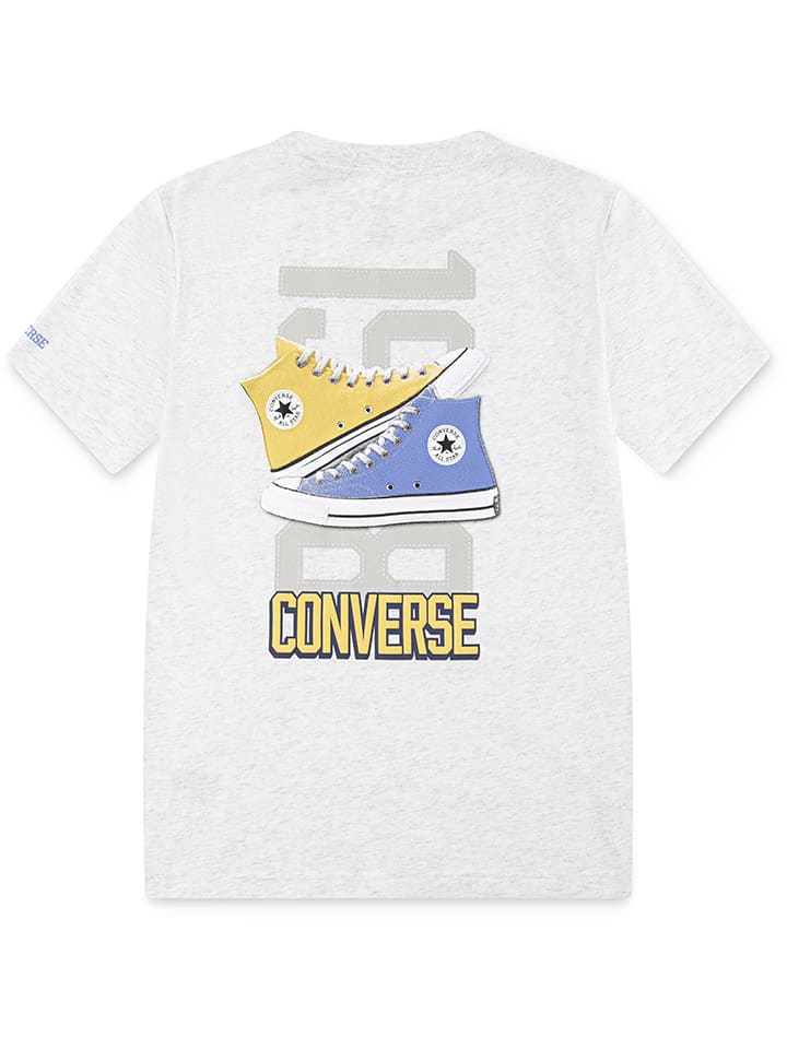 Tričko Converse Grau 480289 Shirt in Grau - 2