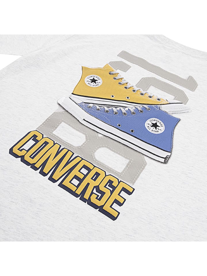 Tričko Converse Grau 480289 Shirt in Grau - 5