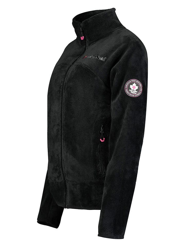 Canadian Peak Schwarz 1311747 Fleecejacke "Udilas" in Schwarz - 2