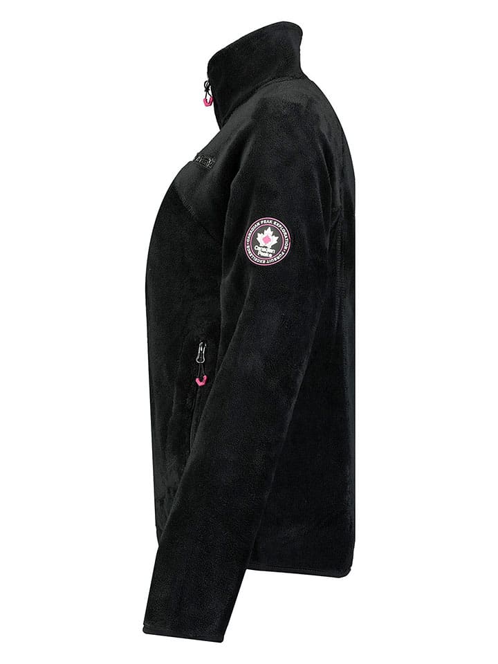 Canadian Peak Schwarz 1311747 Fleecejacke "Udilas" in Schwarz - 3