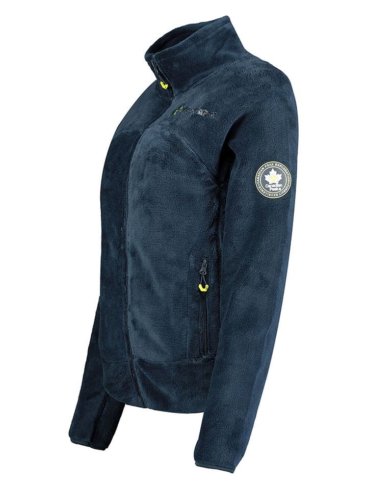 Canadian Peak Dunkelblau 1015933 Fleecejacke "Udilas" in Dunkelblau - 2
