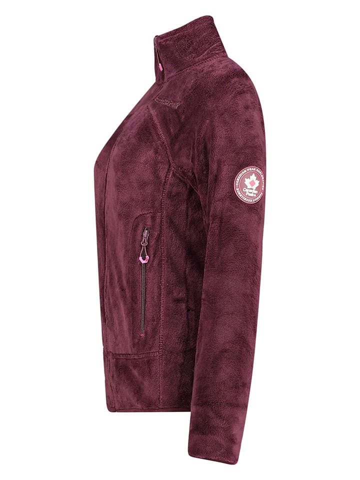 Canadian Peak Bordeaux 5217560 Fleecejacke "Udilas" in Bordeaux - 2