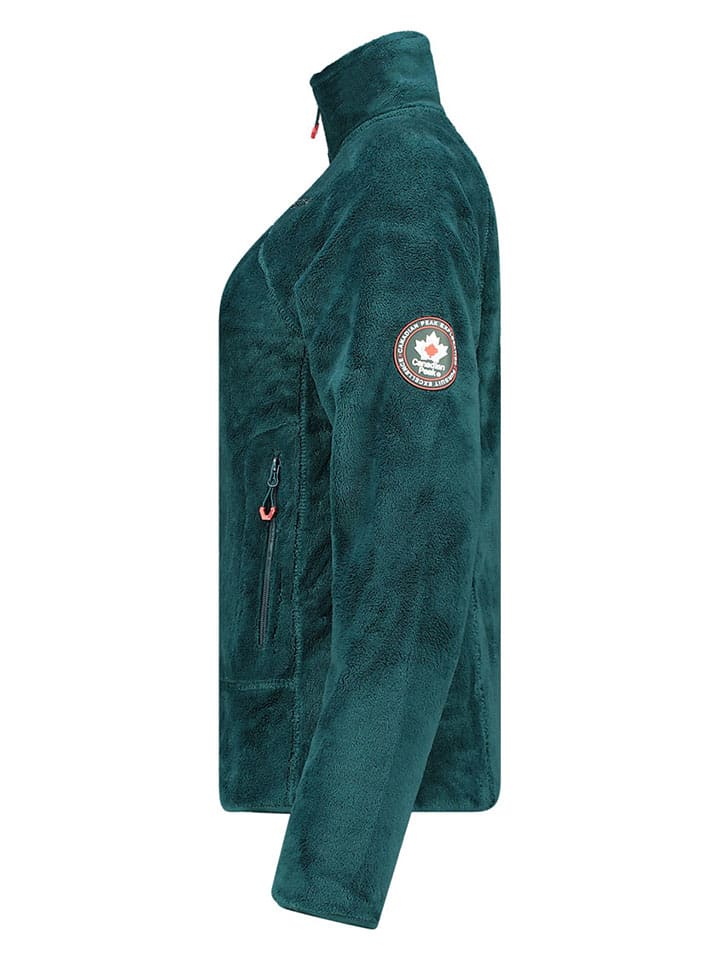 Canadian Peak Petrol 3938523 Fleecejacke "Udilas" in Petrol - 3
