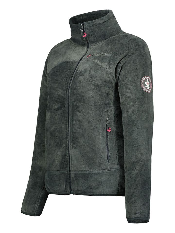 Canadian Peak Anthrazit 5303027 Fleecejacke "Udilas" in Anthrazit - 2