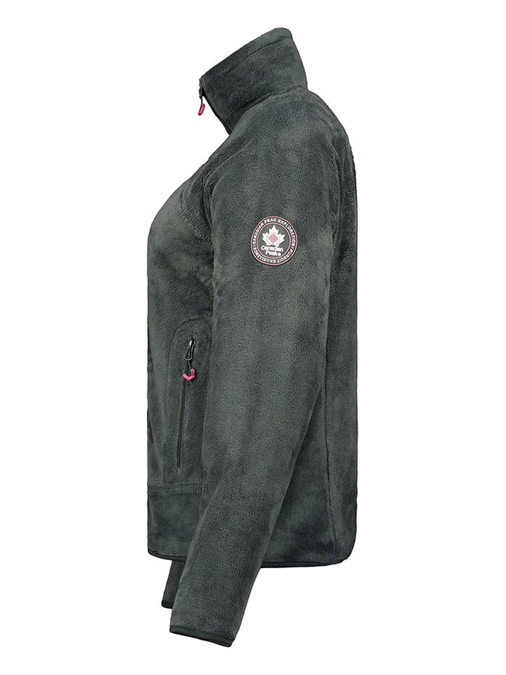 Canadian Peak Anthrazit 5303027 Fleecejacke "Udilas" in Anthrazit - 3