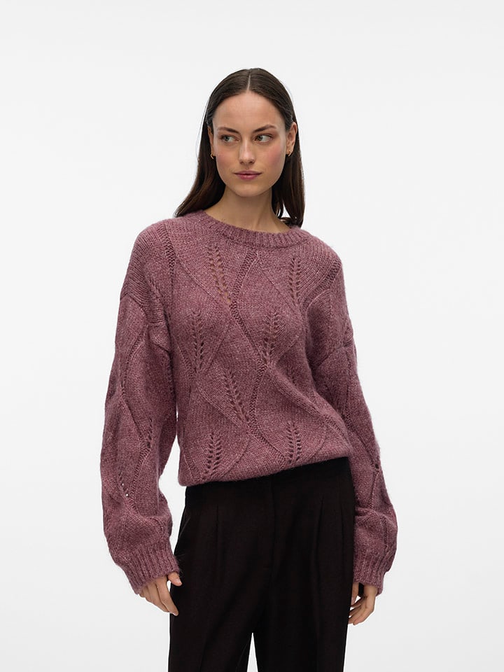 Sveter Vero Moda Lila 8086620 Pullover in Lila - 1
