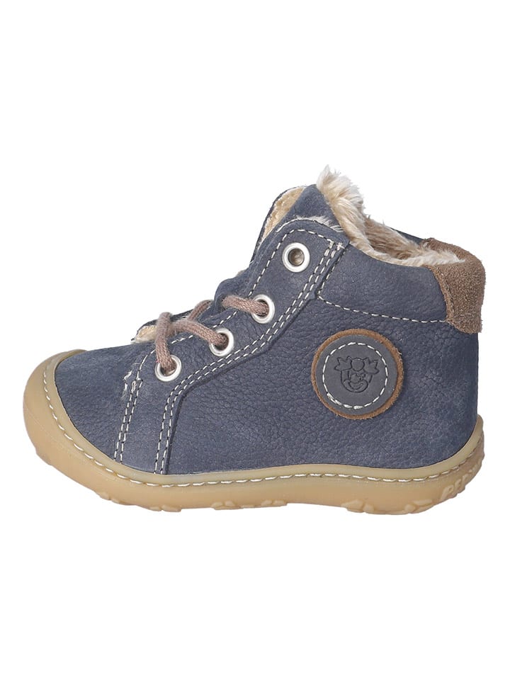 Topánky PEPINO Dunkelblau 5527666 Leder-Winterboots "Georgie" in Dunkelblau - 1