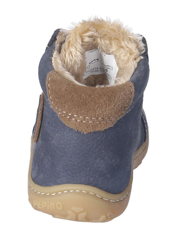Topánky PEPINO Dunkelblau 5527666 Leder-Winterboots "Georgie" in Dunkelblau - 3