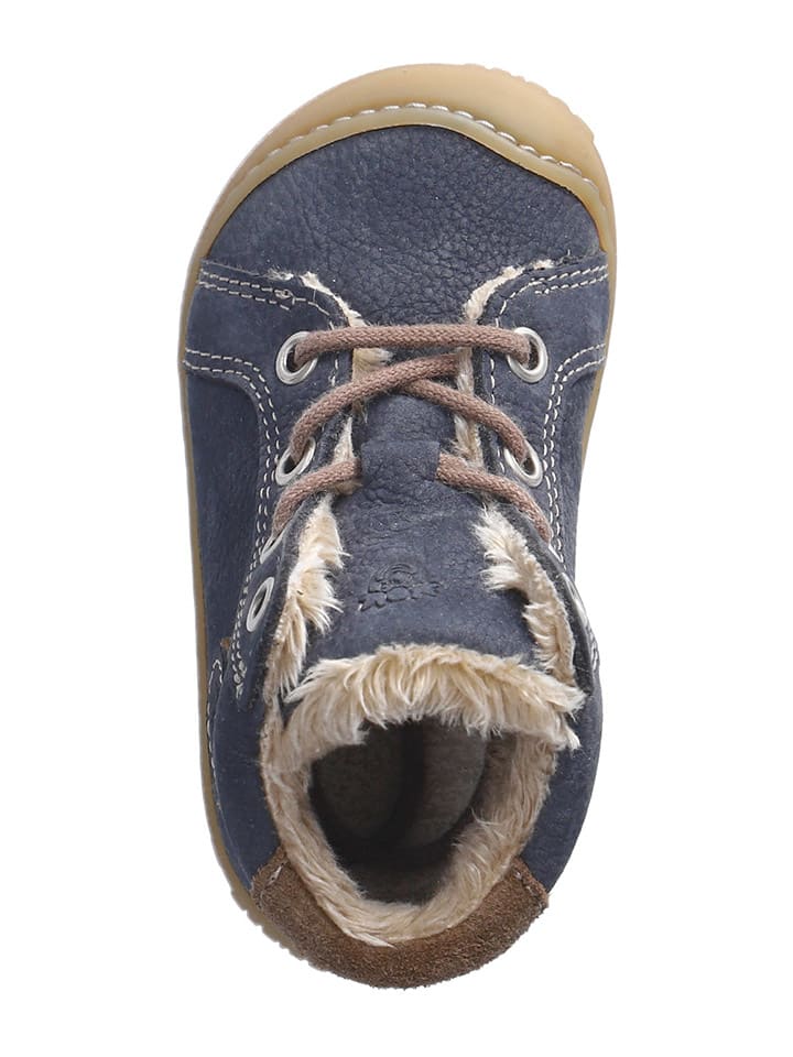 Topánky PEPINO Dunkelblau 5527666 Leder-Winterboots "Georgie" in Dunkelblau - 7