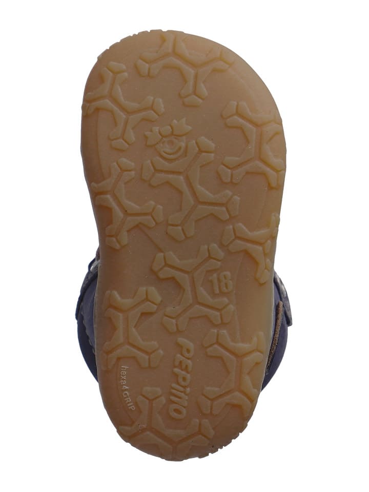 Topánky PEPINO Dunkelblau 5527666 Leder-Winterboots "Georgie" in Dunkelblau - 8