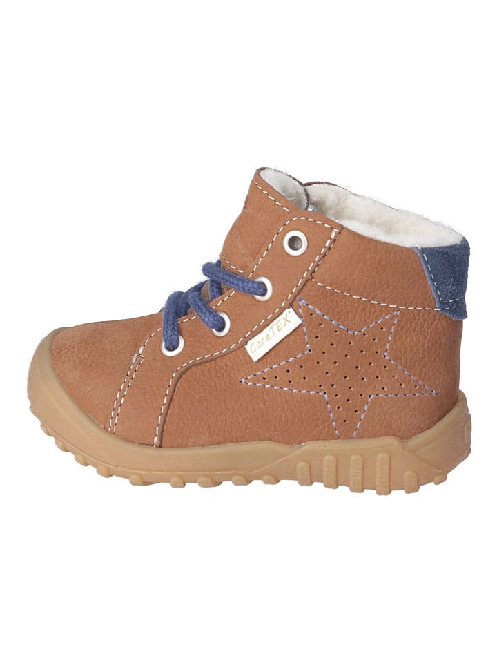 Topánky PEPINO Hellbraun 7129126 Leder-Winterboots "Denny" in Hellbraun - 1