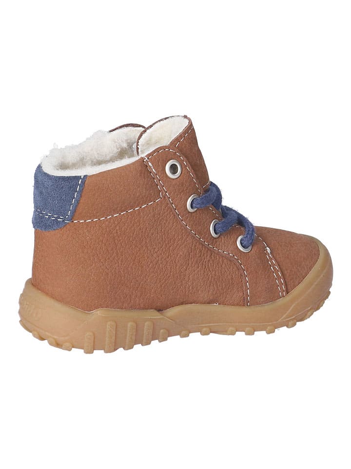Topánky PEPINO Hellbraun 7129126 Leder-Winterboots "Denny" in Hellbraun - 5