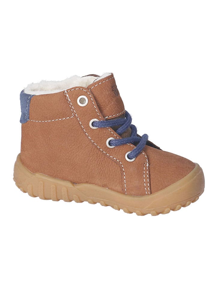 Topánky PEPINO Hellbraun 7129126 Leder-Winterboots "Denny" in Hellbraun - 6