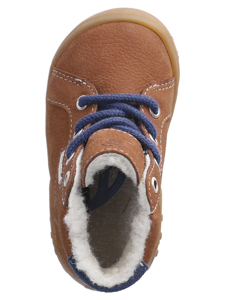 Topánky PEPINO Hellbraun 7129126 Leder-Winterboots "Denny" in Hellbraun - 9