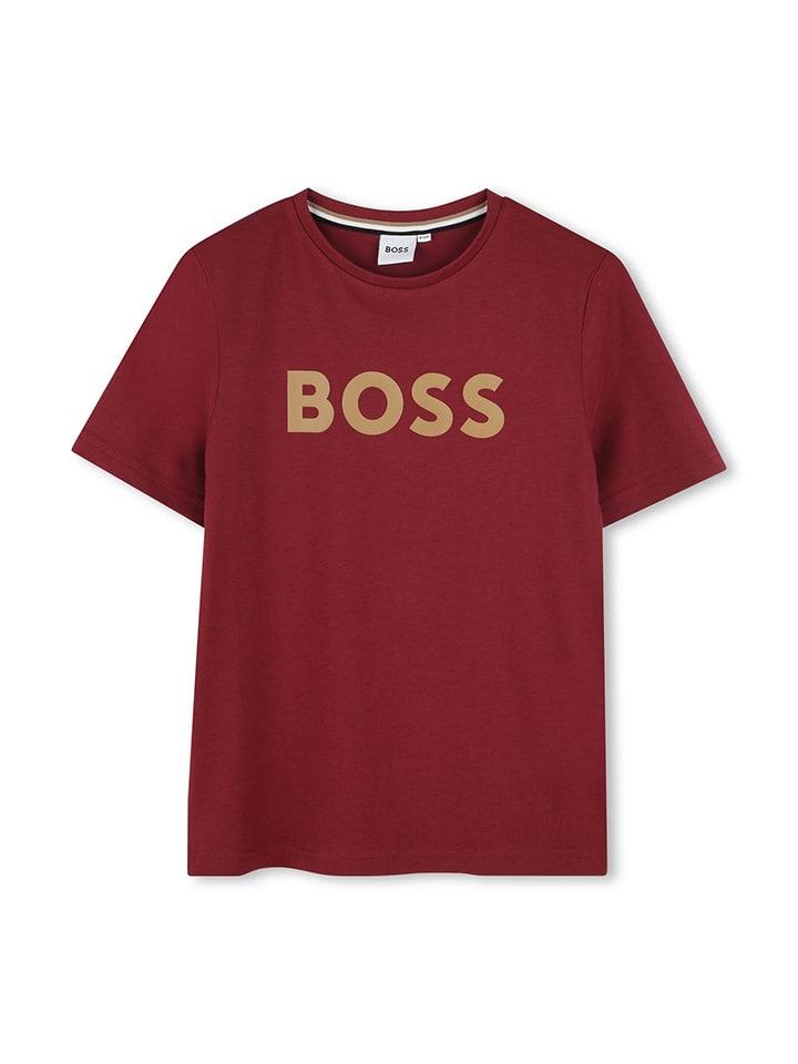 Tričko Hugo Boss Kids Rot 391896 Shirt in Rot - 1