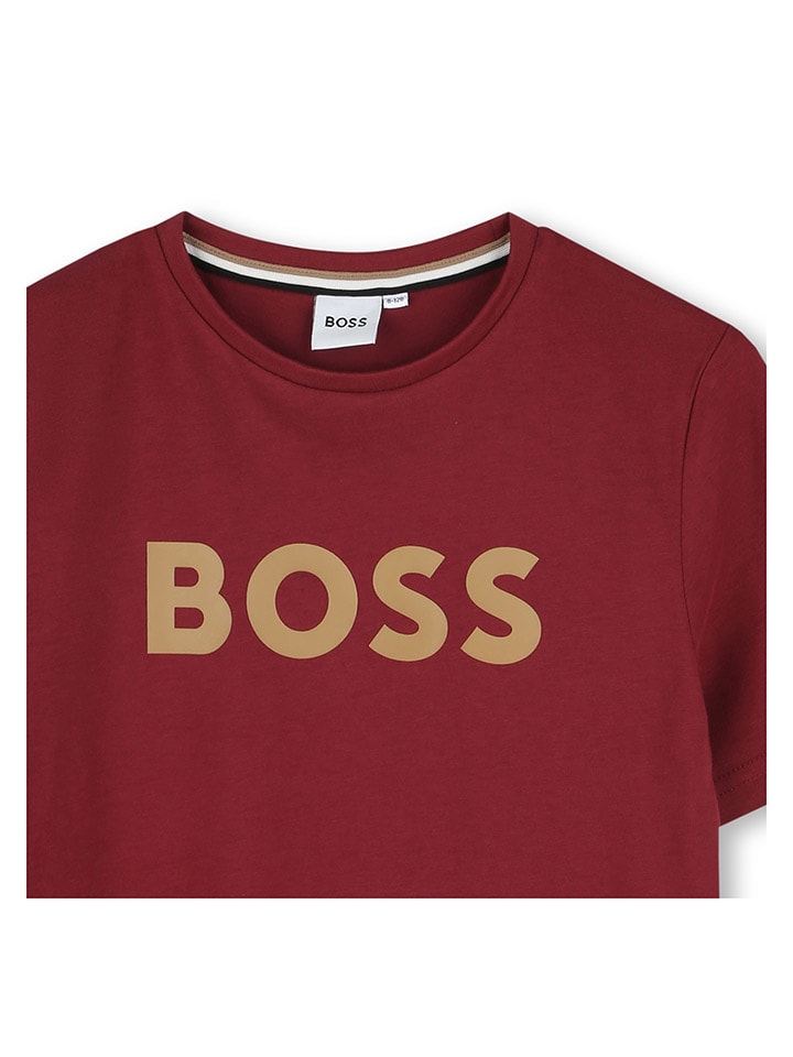 Tričko Hugo Boss Kids Rot 391896 Shirt in Rot - 3