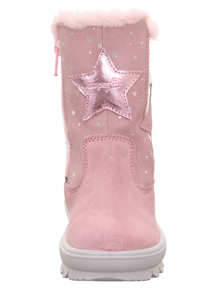 superfit Rosa 6641312 Leder-Winterstiefel "Flavia" in Rosa - 2