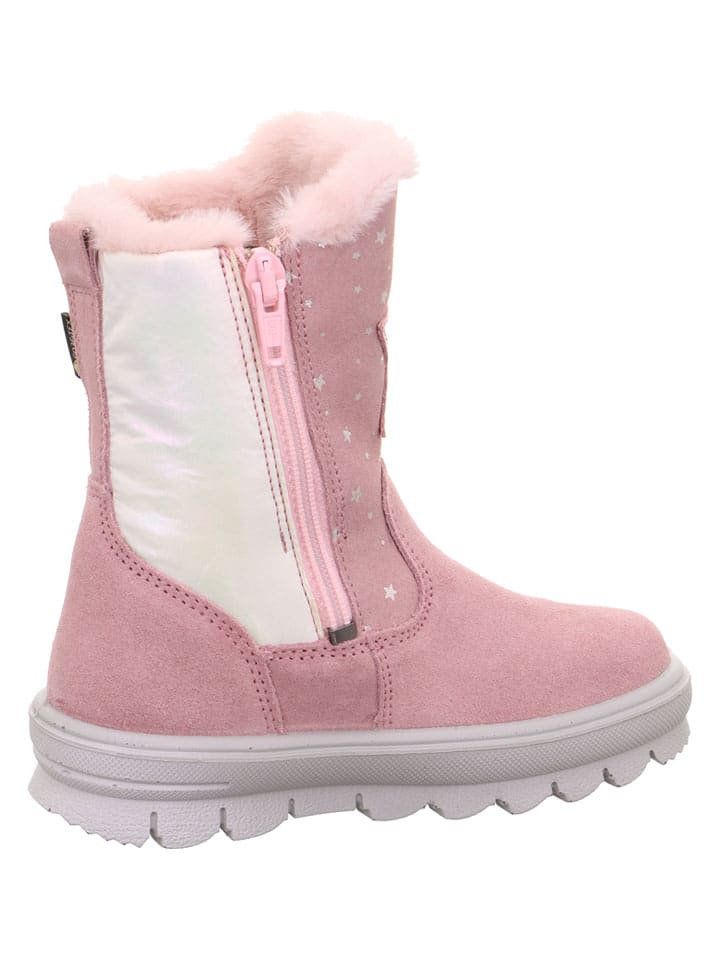 superfit Rosa 6641312 Leder-Winterstiefel "Flavia" in Rosa - 3