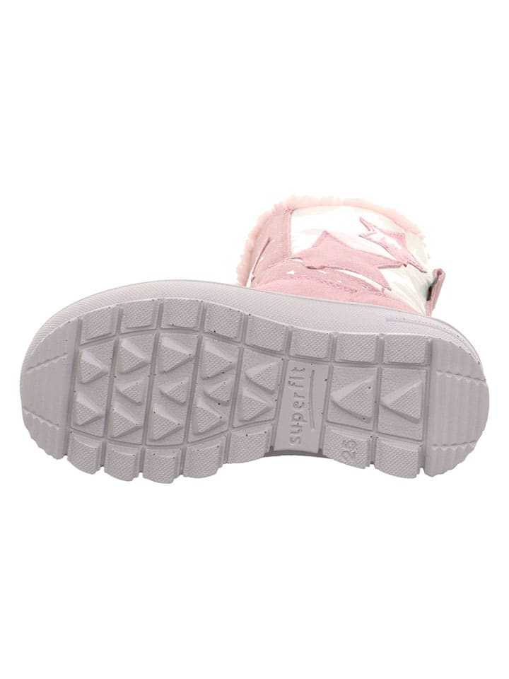 superfit Rosa 6641312 Leder-Winterstiefel "Flavia" in Rosa - 4