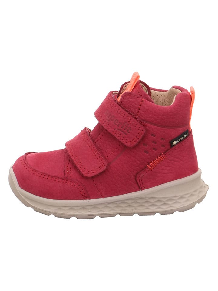 Topánky superfit Pink 3488118 Leder-Winterboots "Breeze" in Pink - 1