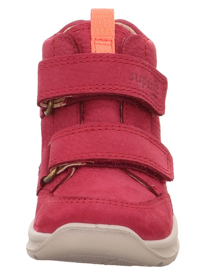 Topánky superfit Pink 3488118 Leder-Winterboots "Breeze" in Pink - 2