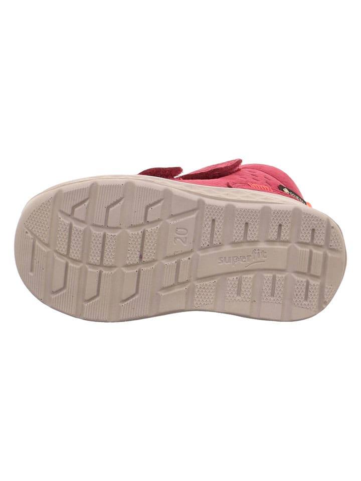 Topánky superfit Pink 3488118 Leder-Winterboots "Breeze" in Pink - 4