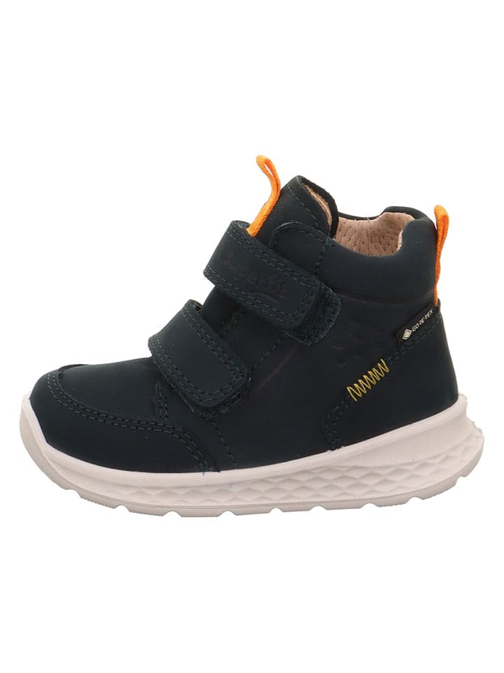 Topánky superfit Dunkelblau 886929 Leder-Winterboots "Breeze" in Dunkelgrün - 1