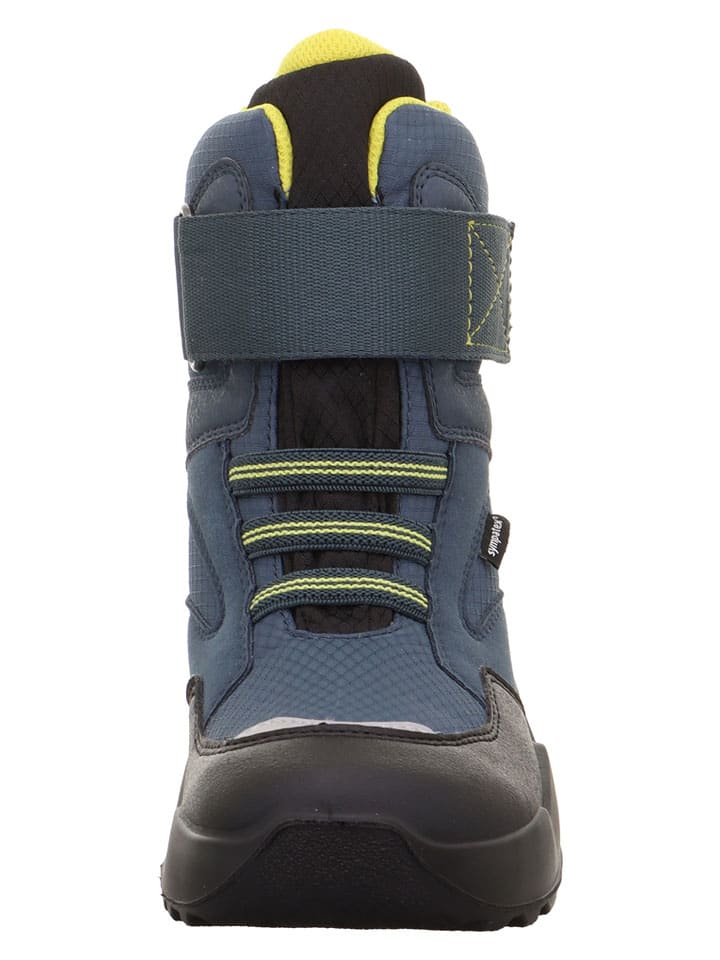 Topánky superfit Dunkelblau 3272500 Leder-Winterboots "Rocket" in Dunkelblau - 2