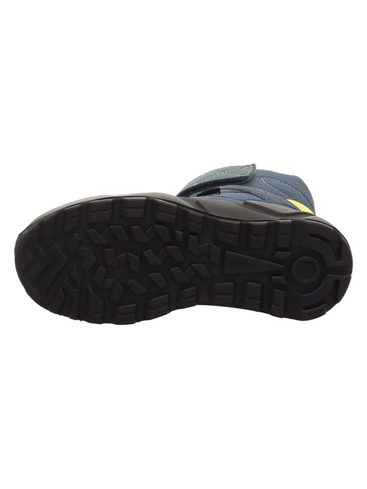 Topánky superfit Dunkelblau 3272500 Leder-Winterboots "Rocket" in Dunkelblau - 4