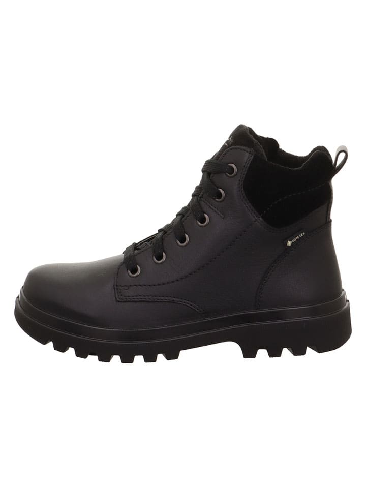 Topánky superfit Schwarz 2923945 Leder-Winterboots "Abby Nova" in Schwarz - 1