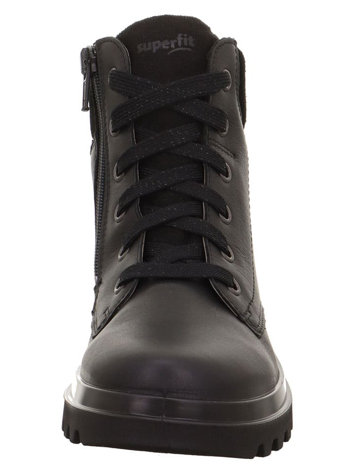 Topánky superfit Schwarz 2923945 Leder-Winterboots "Abby Nova" in Schwarz - 2