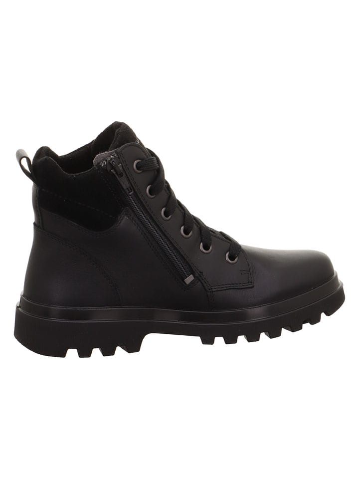 Topánky superfit Schwarz 2923945 Leder-Winterboots "Abby Nova" in Schwarz - 3