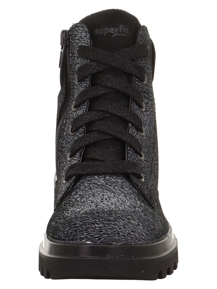 Topánky superfit Anthrazit 5439868 Leder-Winterboots "Abby Nova" in Anthrazit - 2