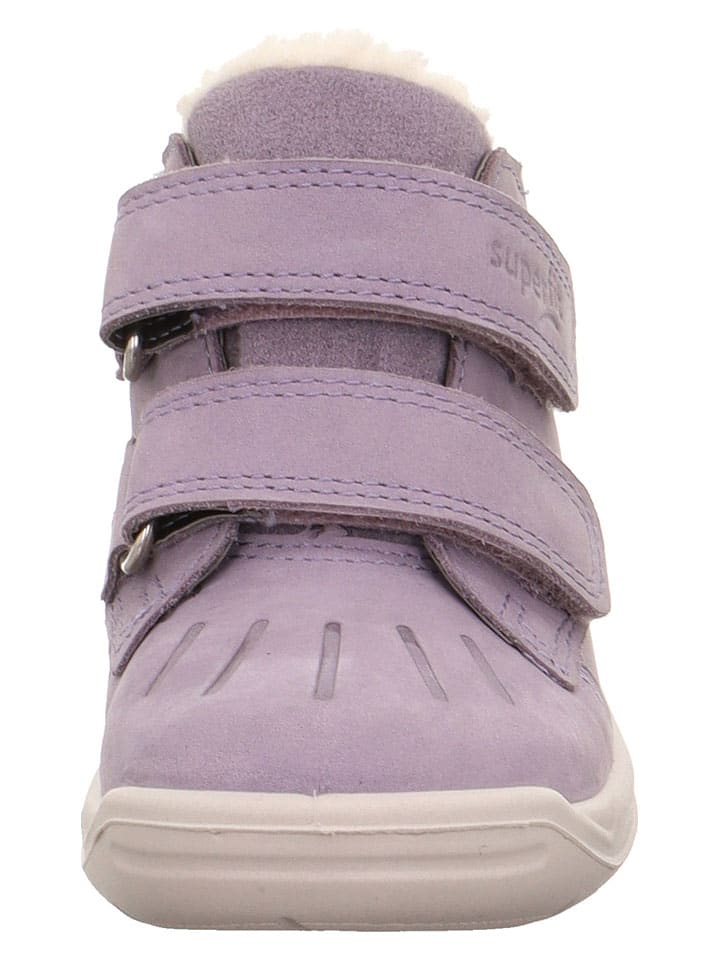 Topánky superfit Lila 1854302 Leder-Winterboots "Whaley" in Lila - 2