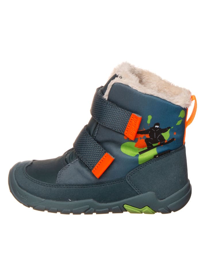 Topánky superfit Dunkelblau 5510102 Winterstiefel in Dunkelblau - 1