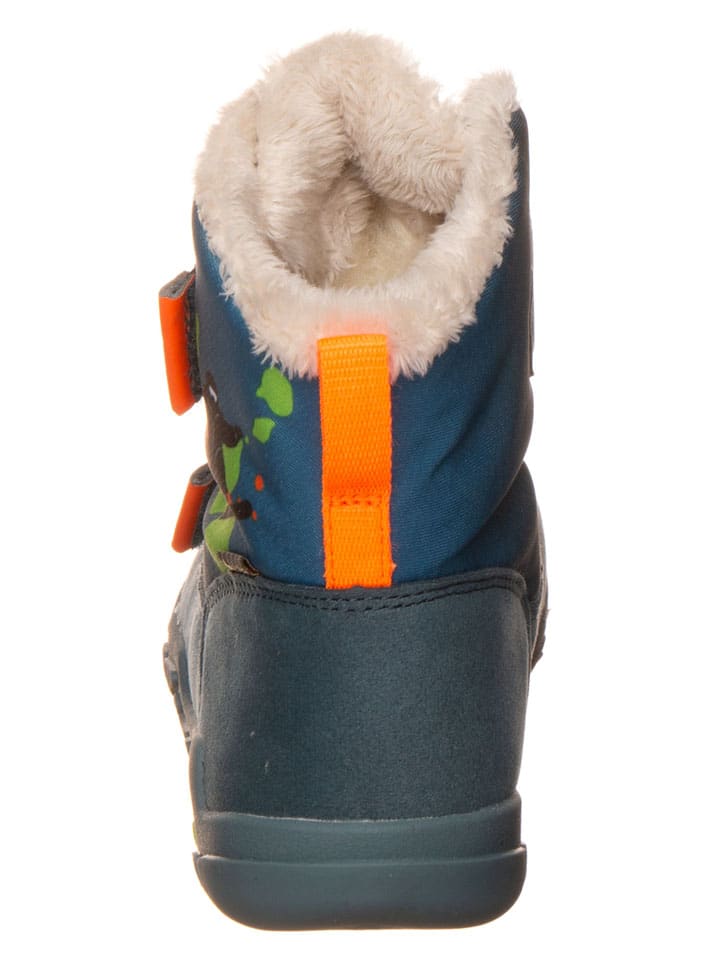 Topánky superfit Dunkelblau 5510102 Winterstiefel in Dunkelblau - 3